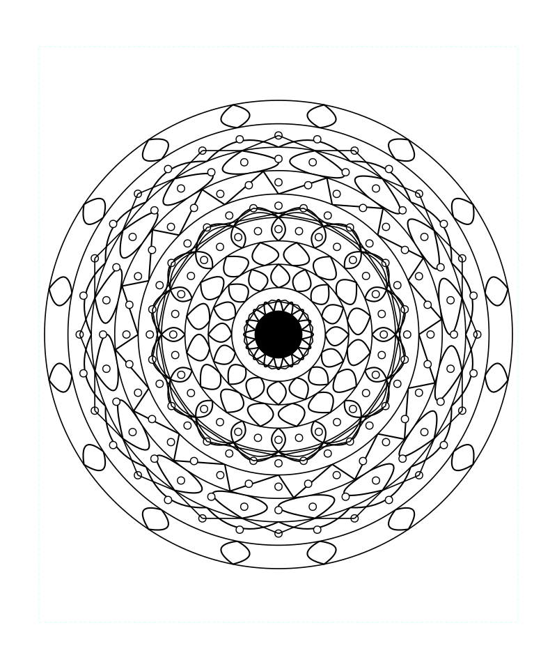 Lotus Sacred Geometry Mandala Free Download Svg